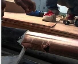 電纜振蕩波測試結果